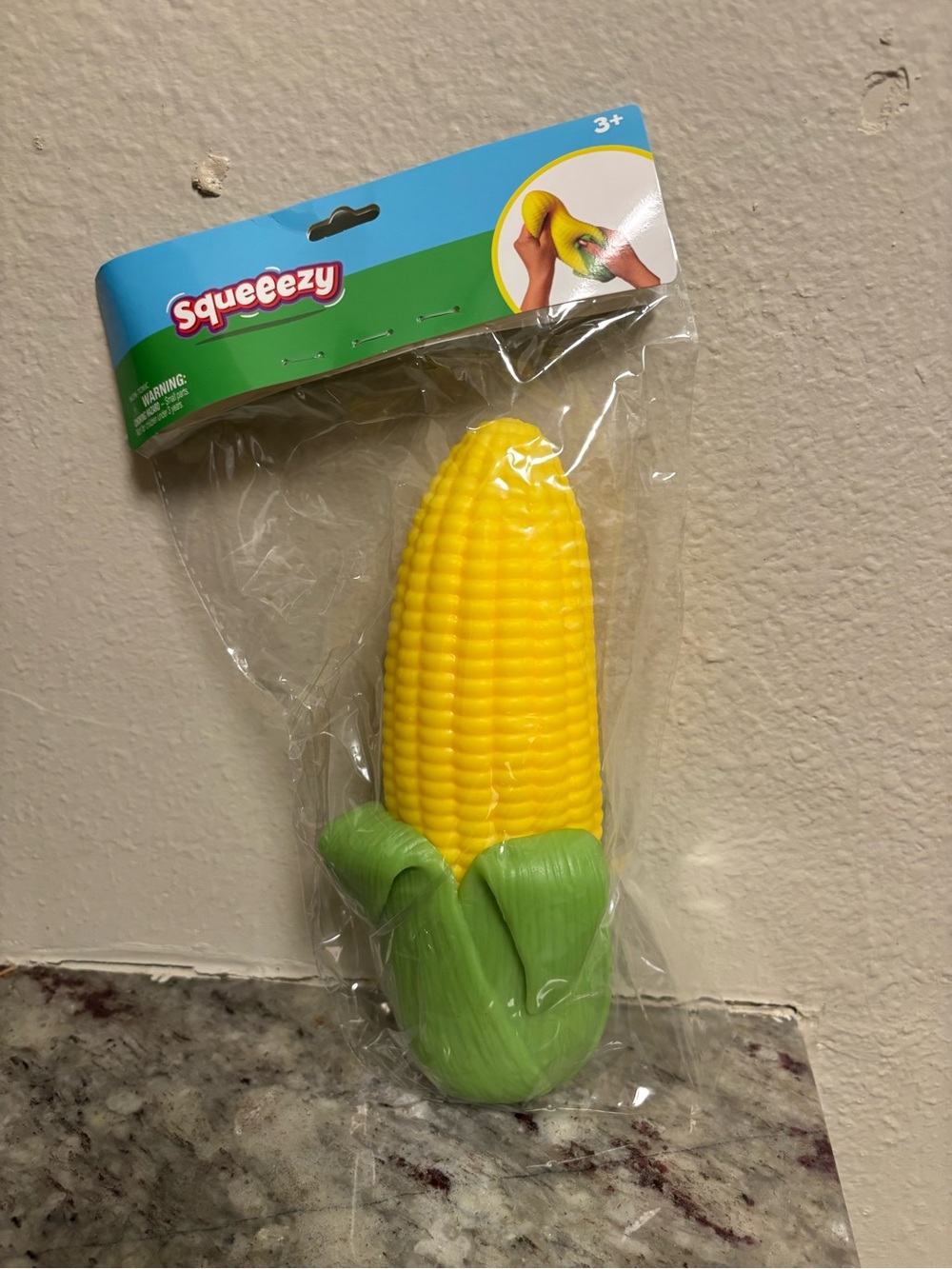 Sunny Days Jumbo Squeezy Squishy Corn